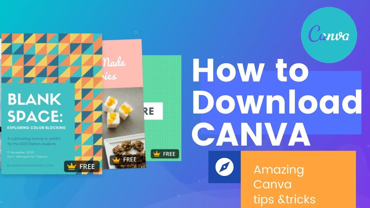 How to use CANVA for Beginners | Download & Install | dinesh giftson