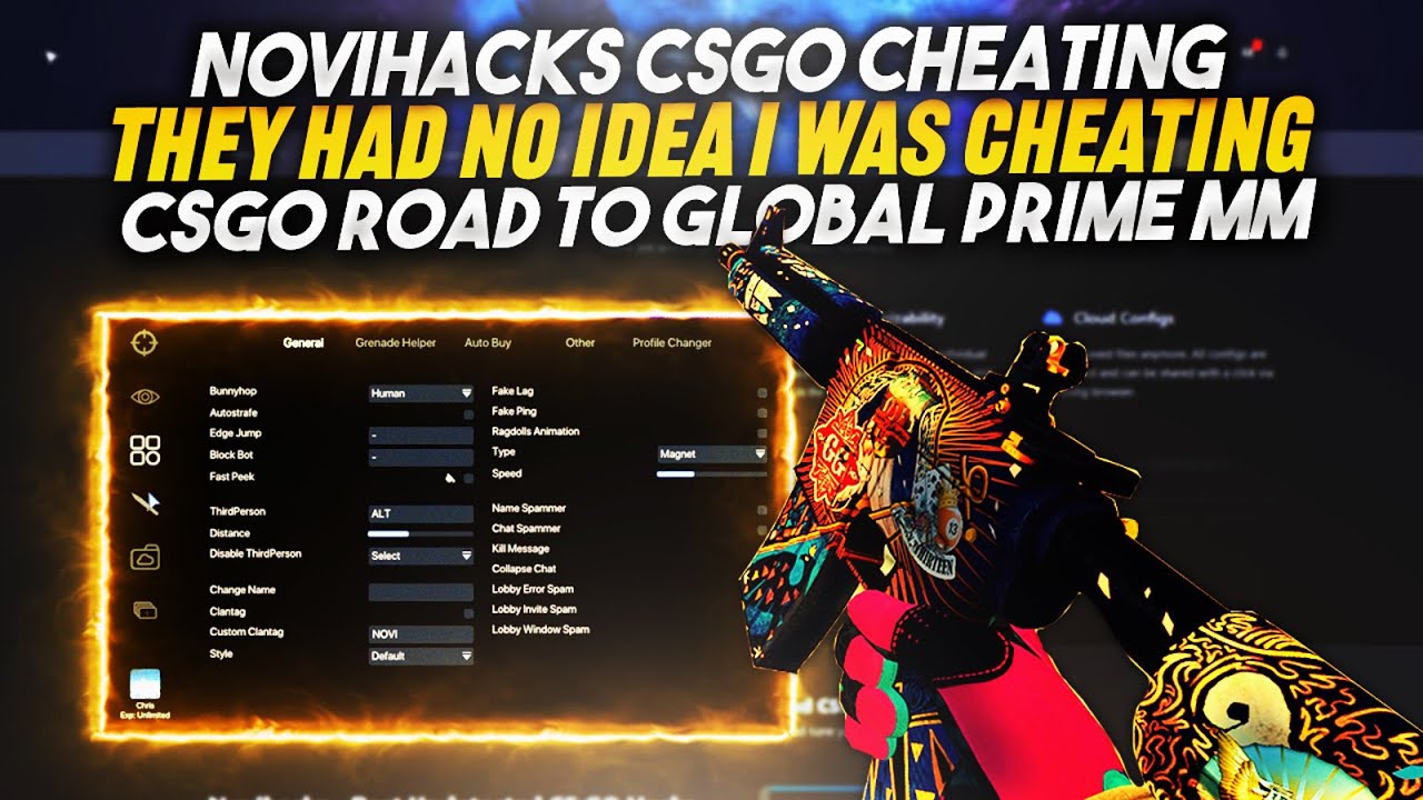CLOSET CHEATING WITH NO CALL OUTS | NOVIHACKS V2 | CSGO PRIME CHEATING | R2GLOBAL #63