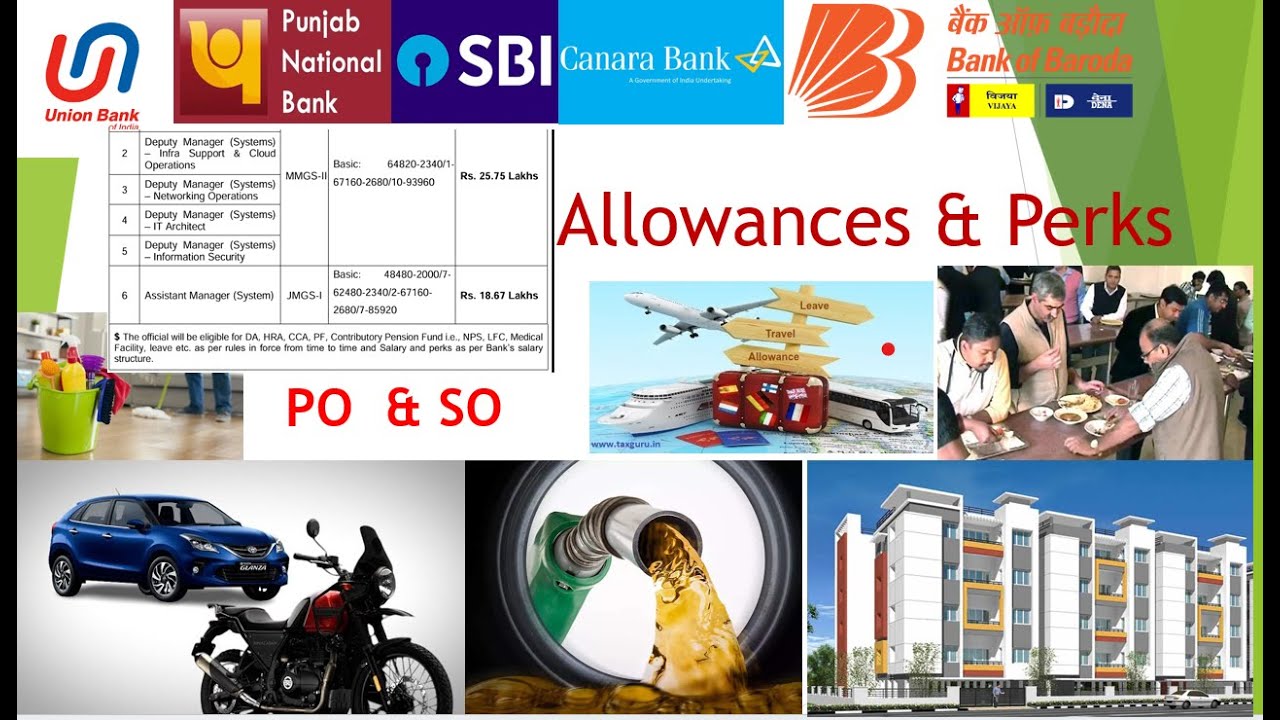 IBPS PO SO Allowances Perks CTC 18 Lakh