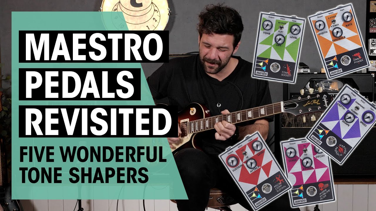 How Good Are The Latest Maestro Pedals | Agena, Arcas, Orbit, Mariner, Titan | Thomann