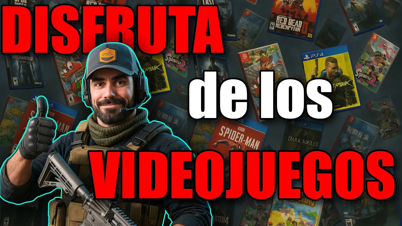 DISFRUTA  de los VIDEOJUEGOS