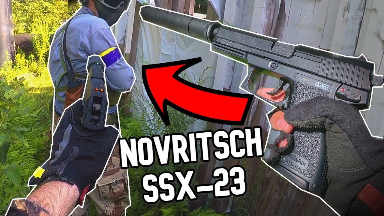 Sneaking Behind AIRSOFT PLAYERS with NOVRITSCH SSX-23 (AIRSOFT GAMEPLAY)