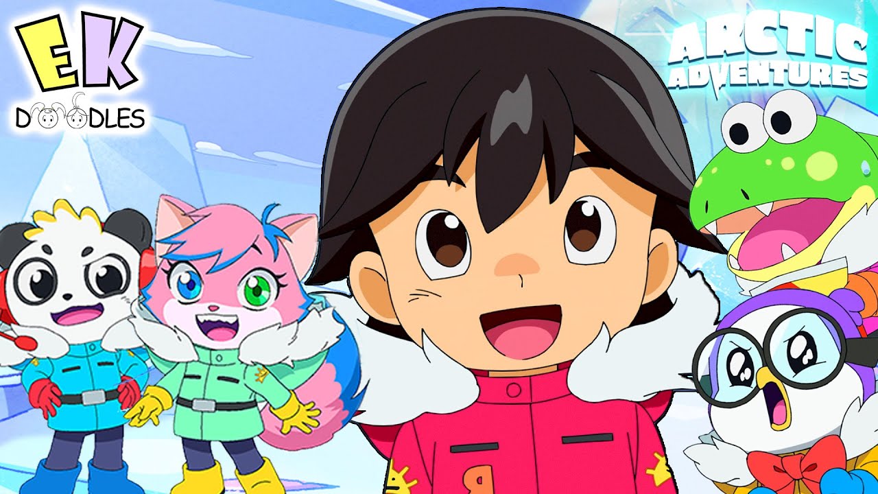 Ryan's World Arctic Adventure FULL EPISODE Animation Cartoon for kids!