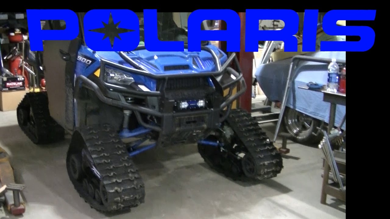 Polaris Ranger 900 Camoplast Tracks Install