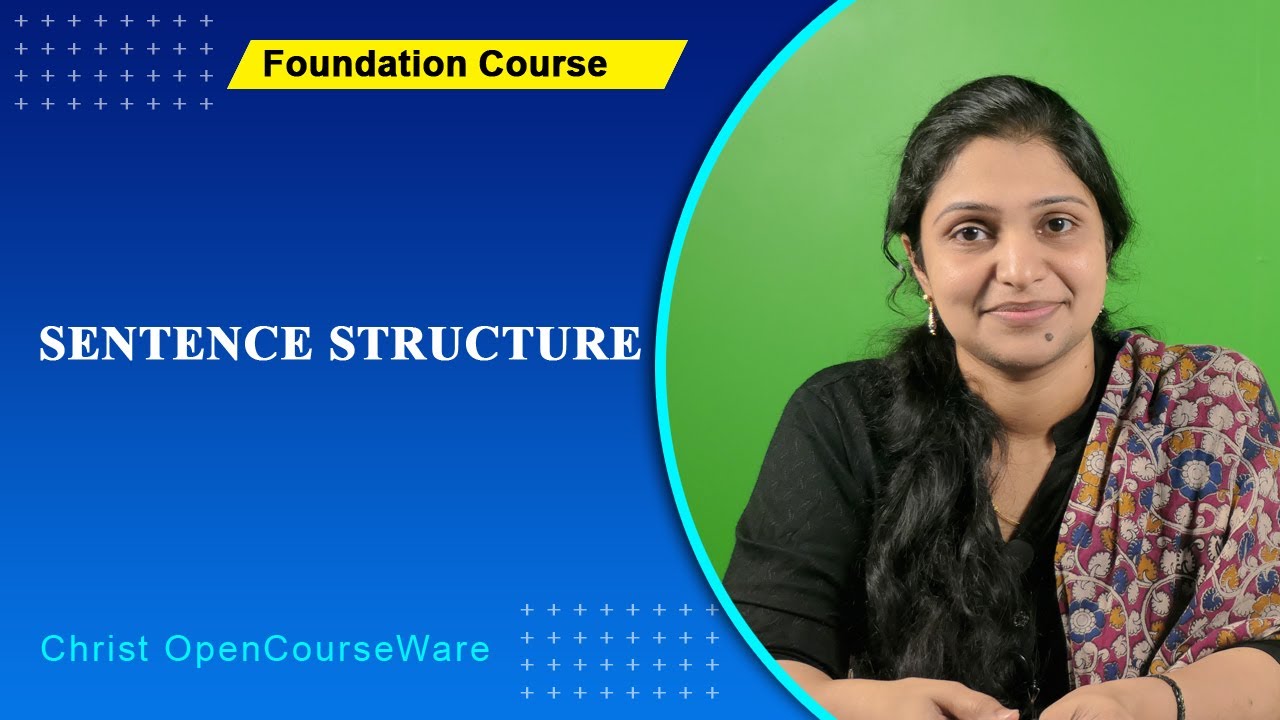 Sentence Structure | Christ OpenCourseWare