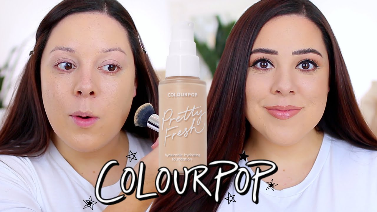 HIT OR MISS? COLOURPOP PRETTY FRESH FOUNDATION REVIEW & WEAR TEST OILY SKIN