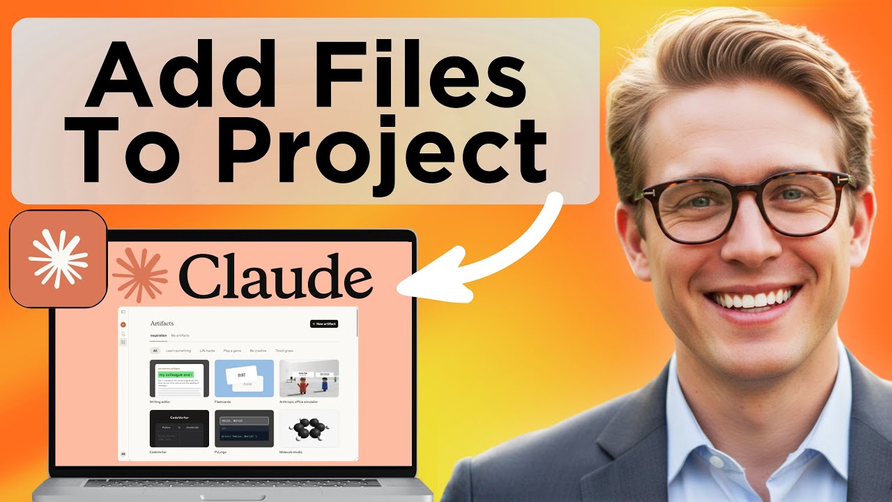 Как добавить файлы в проект в Claude AI Upload Docs
