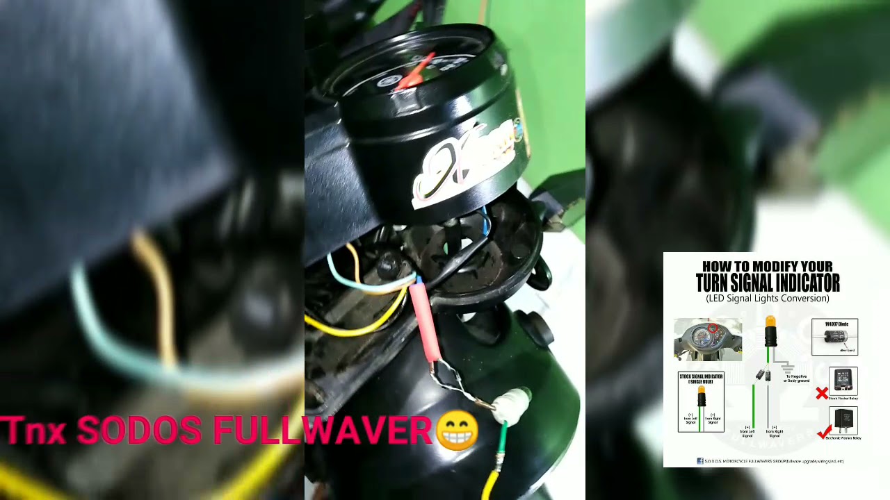 Nagpalit ng LED LIGHTS Sa SIGNAL LIGHT NAG HAHAZARD N Lang🤔🤔Ito ang Gawin😁😎