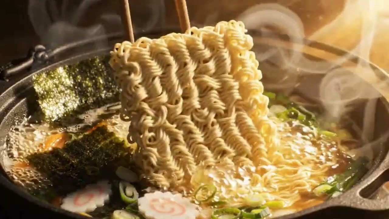 Anime Ramen Cooking ASMR 🍜 | Cozy Japanese Food Animation | Relaxing Cooking Sounds