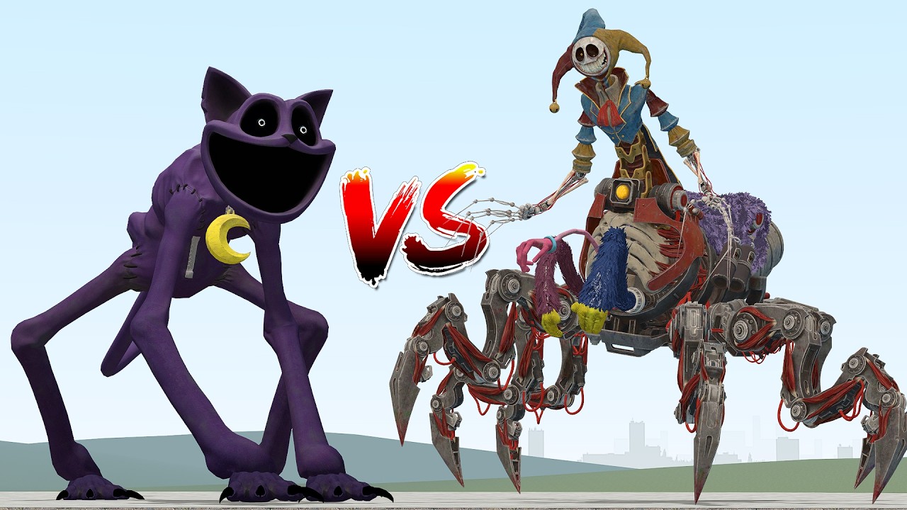 NEW CATNAP VS NEW PROTOTYPE POPPY PLAYTIME CHAPTER 5 in Garry's Mod