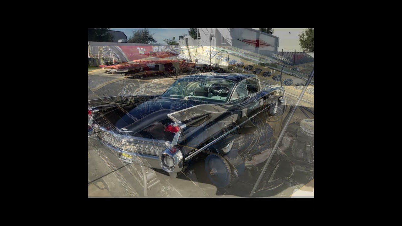Автомобиль, определивший целую эпоху: Cadillac Coupe de Ville 1959 года #золотой #культовый #авто...