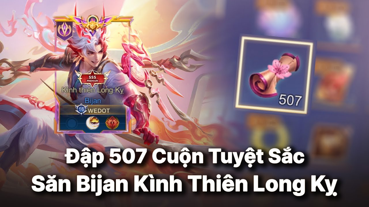 Phá 507 Giấy Săn Kình Thiên Long Kỵ | Và Ván Đấu Gánh Gãy Lưng Rank 7x....................