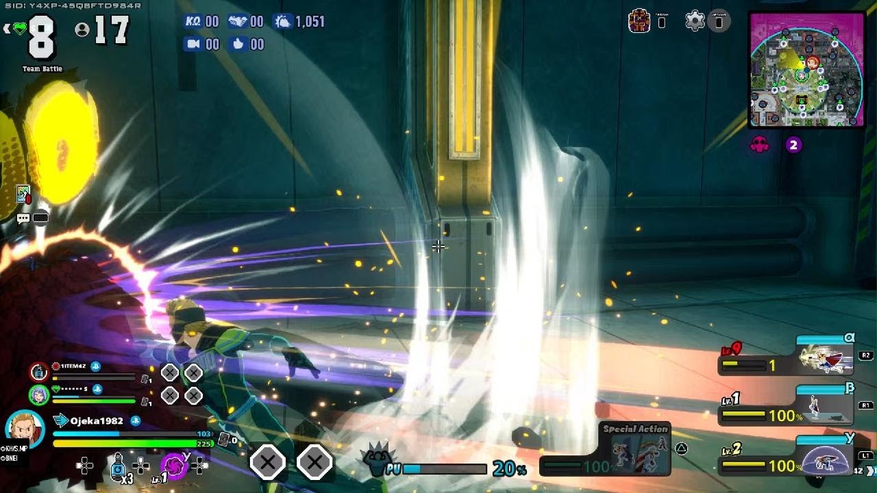 Team battle 1 kills 9000 damage Mirio Togata