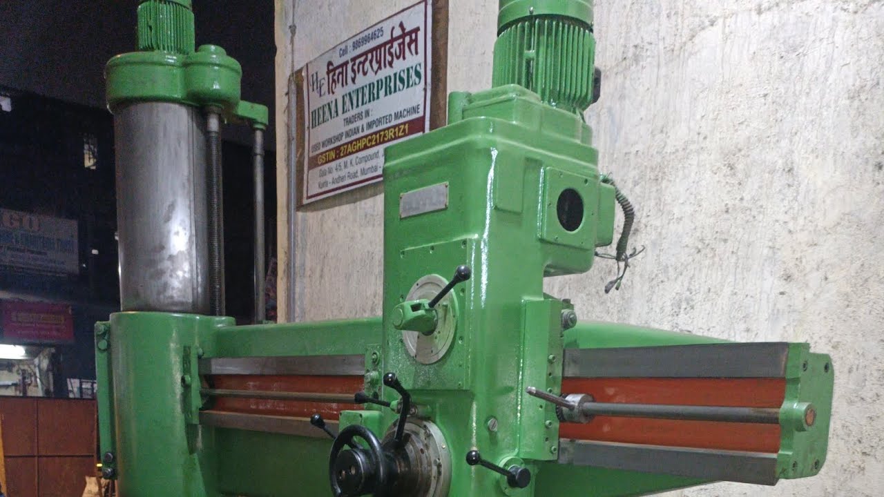 RADIAL drill machine contact 9372796227 @heenaenterprises1