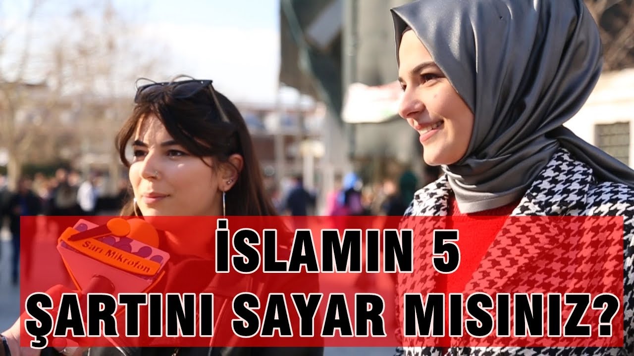 İSLAMIN 5 ŞARTINI SAYAR MISINIZ ? SARI MİKROFON