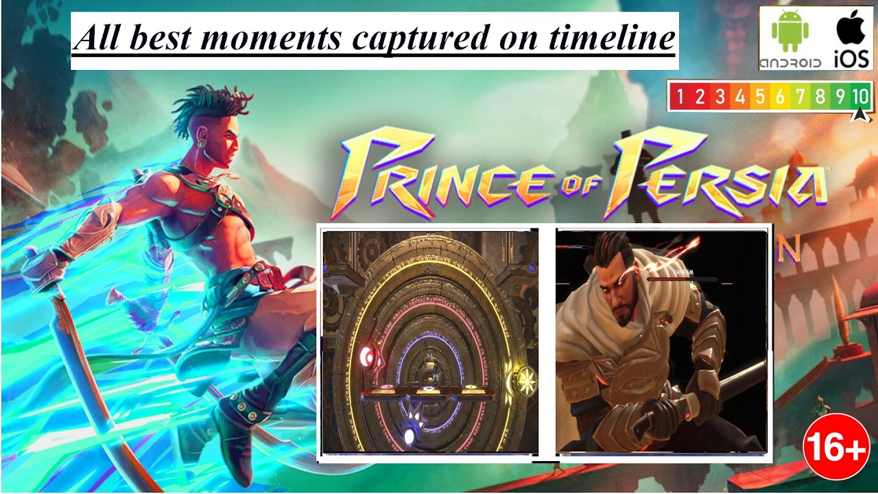 Prince of Persia: The Lost Crown Mobile Walkthrough part 22 | Vahram boss fight
