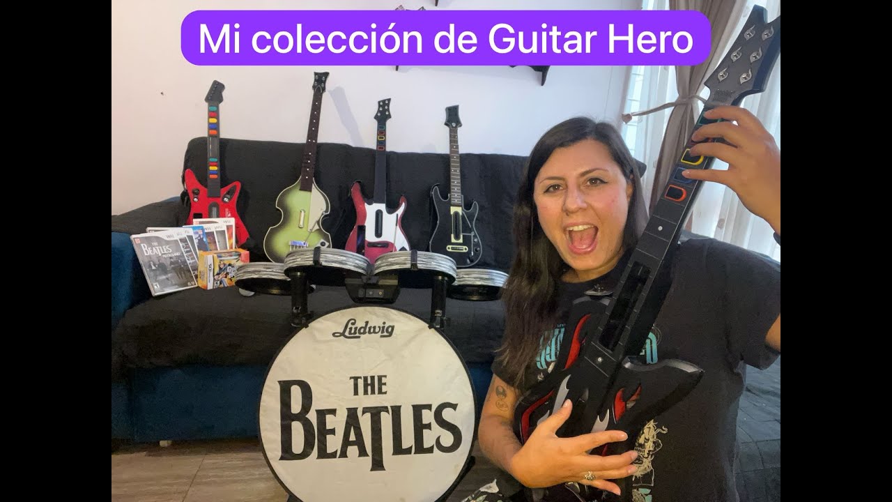Mi colección de Guitar Hero
