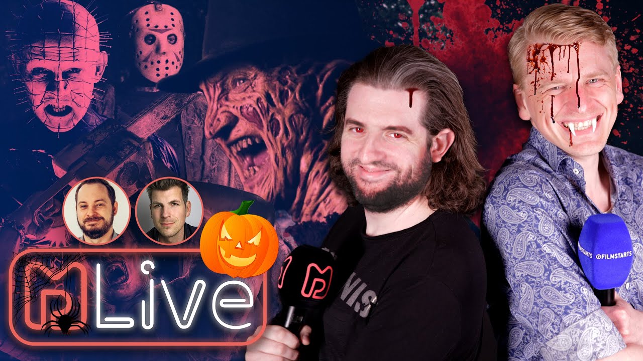 🔴 Der große Halloween-Horror Talk mit FILMSTARTS, Behaind und Cinema Strikes Back