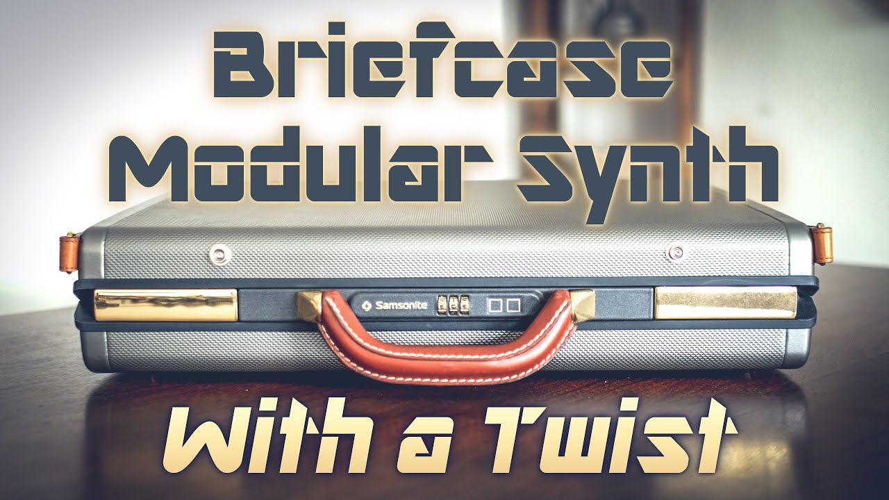 My DIY Briefcase Modular Synth Case