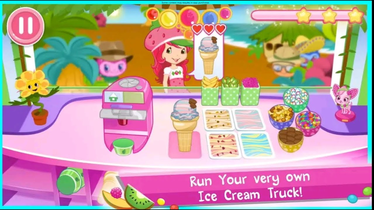 Strawberry shortcake mobile games - The Ice Cream Truck #strawberryshortcake #Icecreamtruck