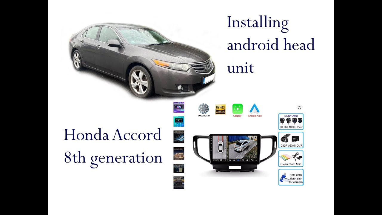 Honda Accord Android Head Unit