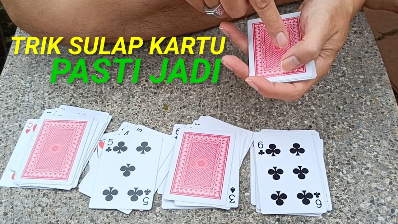 KOK BISA BEGINI YA?! TRIK SULAP KARTU GAMPANG PASTI BERHASIL