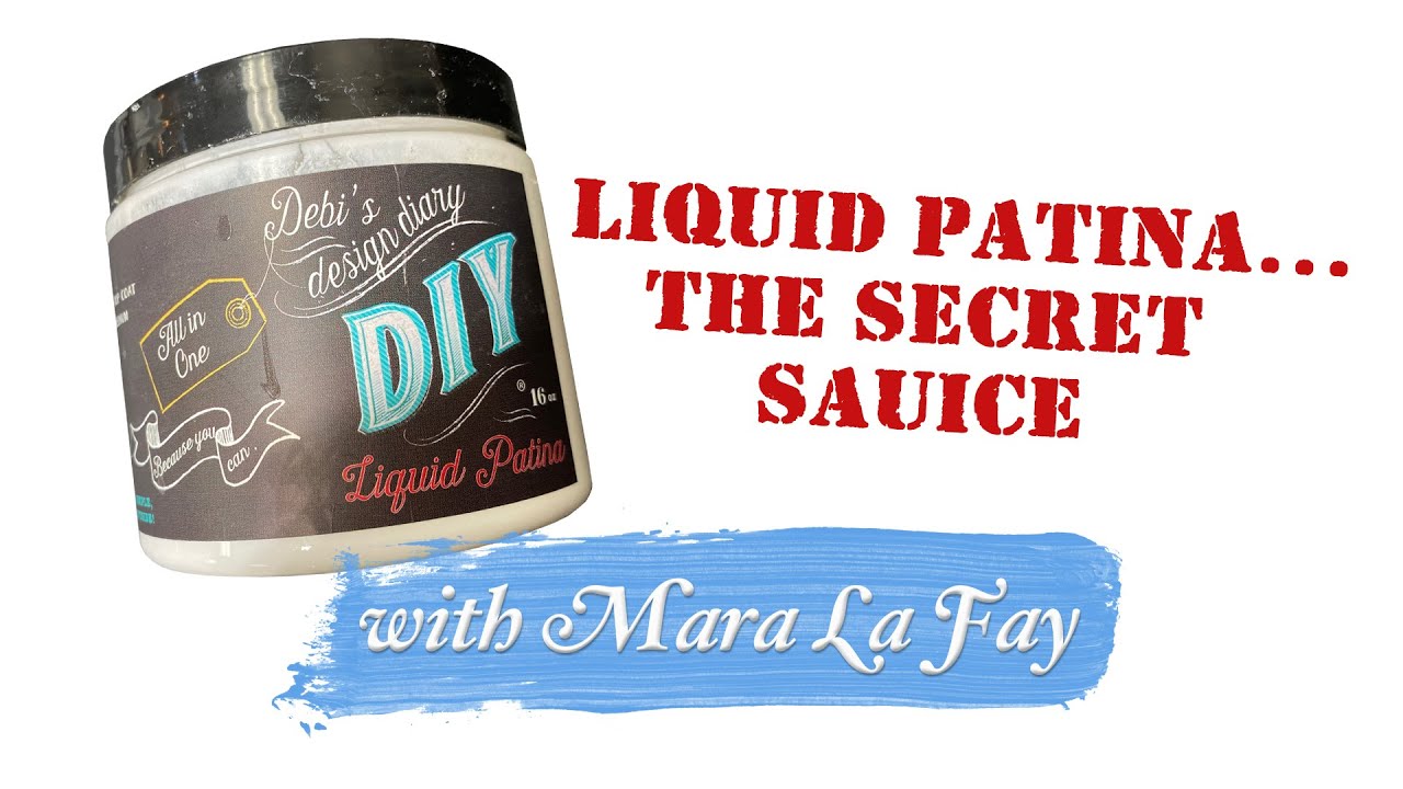DIY Liquid Patina: The Secret Sauce; A tutorial by Mara LaFay of Vintage Retail Therapy.