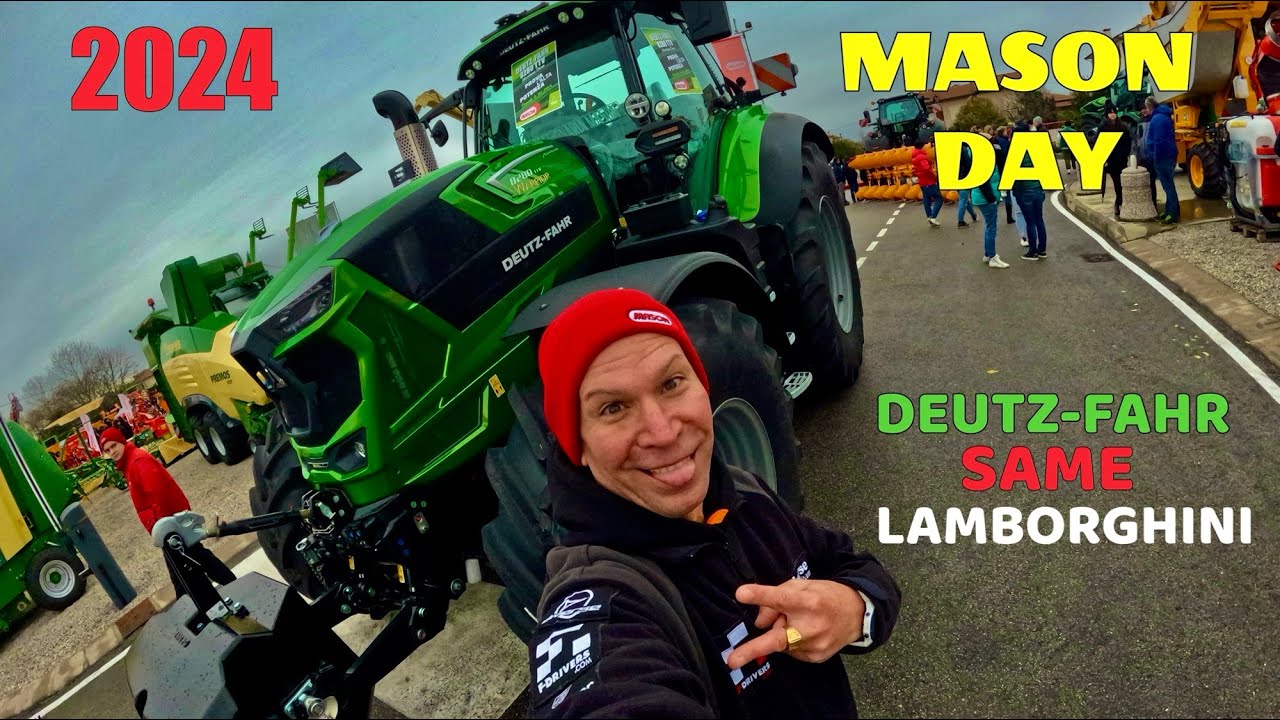 MASON DAY 2024  TRATTORI DEUTZ-FAHR - SAME - LAMBORGHINI