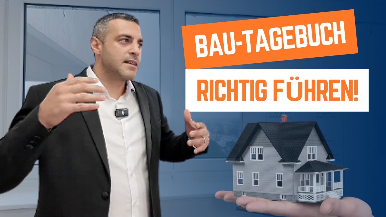 Bautagebuch richtig f&uuml;hren &ndash; So sch&uuml;tzt du dein Bauprojekt vor teuren Fehlern!