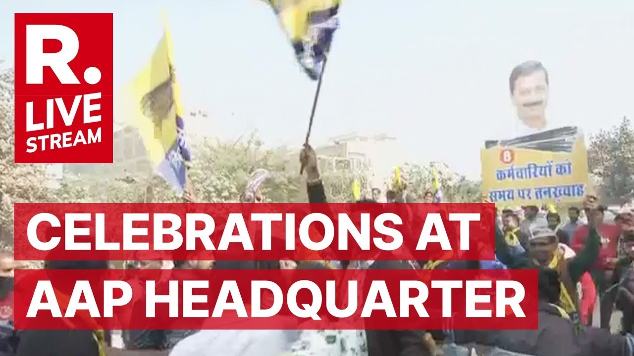 Watch LIVE | AAP Celebrates Delhi MCD Election Results | MCD Results 2022