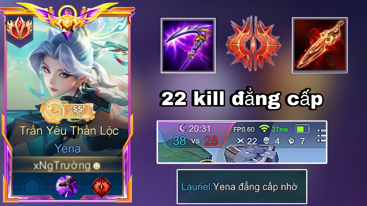 Huỷ Diệt Rank Với 22 Kill Khiến Team Bạn Khóc Thét | Skin Mới Nhận SS Đánh Nó Khác Bọt Thiệt !!