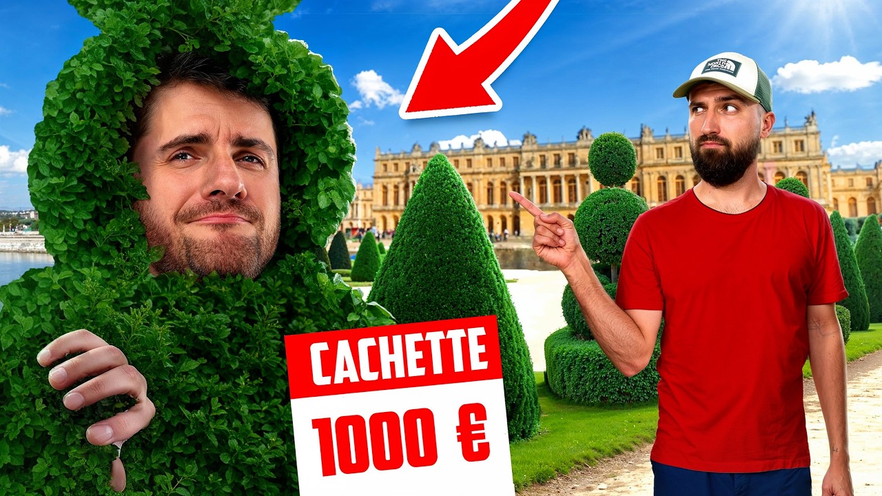 CACHE-CACHE EXTRÊME à VERSAILLES (1000€ pour se cacher) #6