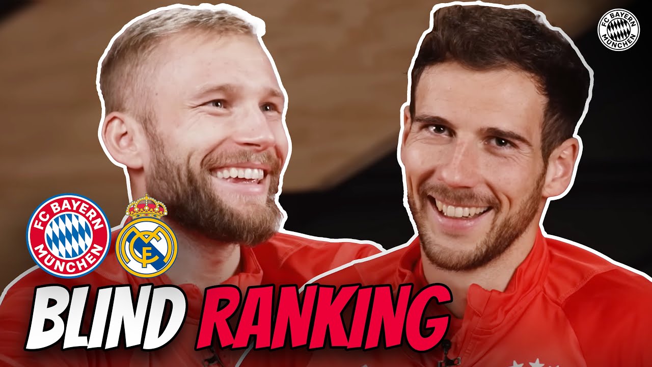 BLIND RANKING: Top 10 Moments vs. Real Madrid with Goretzka & Laimer | Champions League