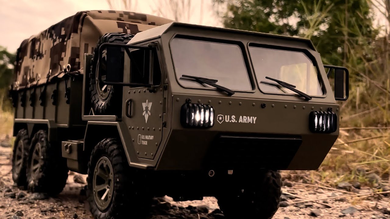 1/12 Scale Fayee RC U.S. Military Truck
