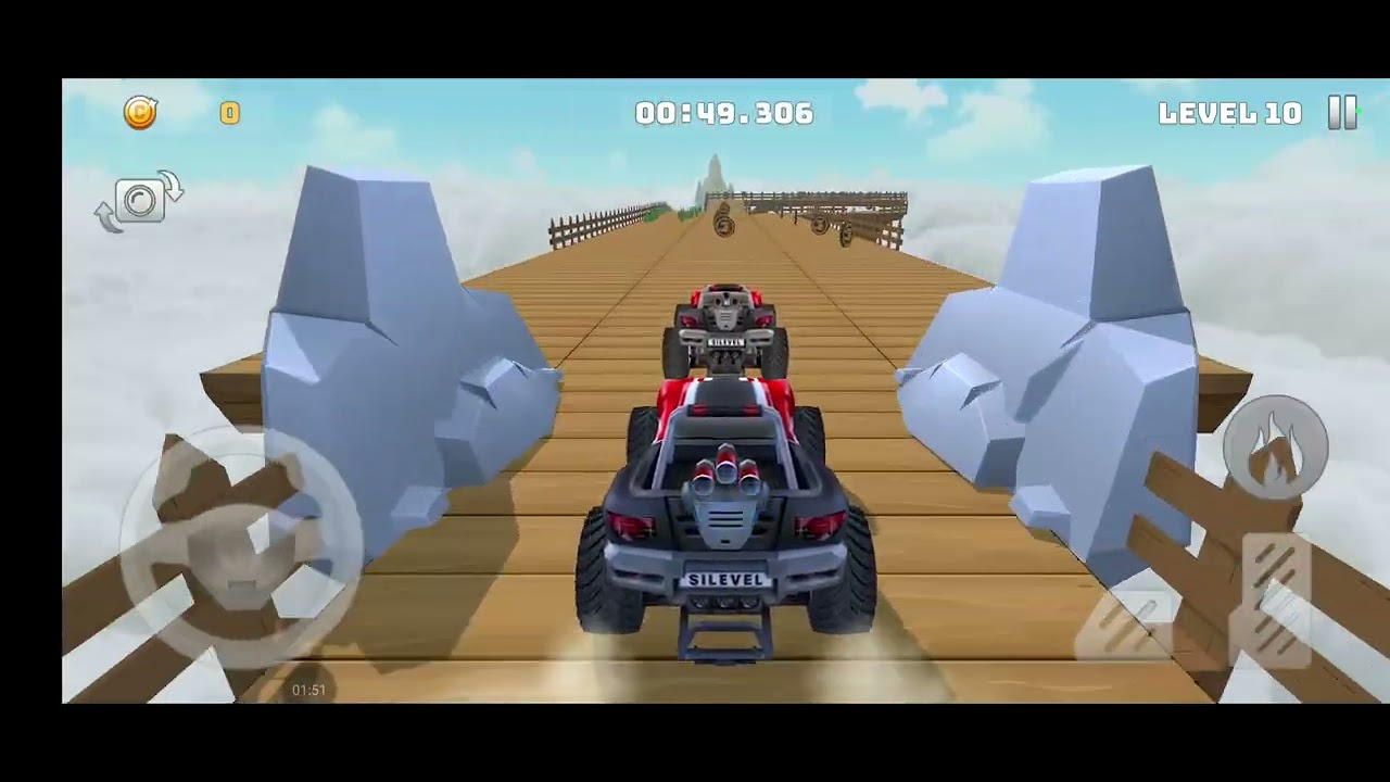 आसमान में उड़ती हुई गाड़ी।। Gadi wala game  #gamevideo