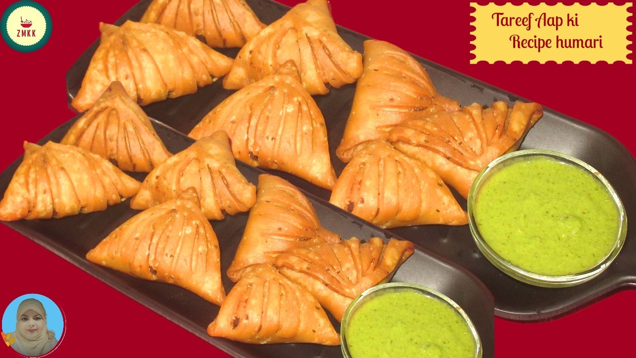 Aftar Special Easy designer Samosa / chatpata and crispy Aaloo Samosa    BY   ZMKK