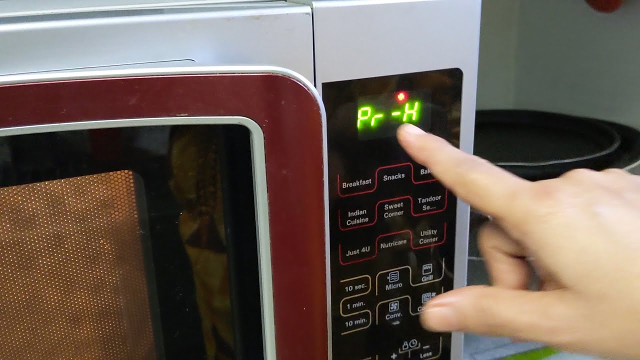 Preheating & Convection explained (हिंदी  में) - LG Microwave Oven MC2841SPS