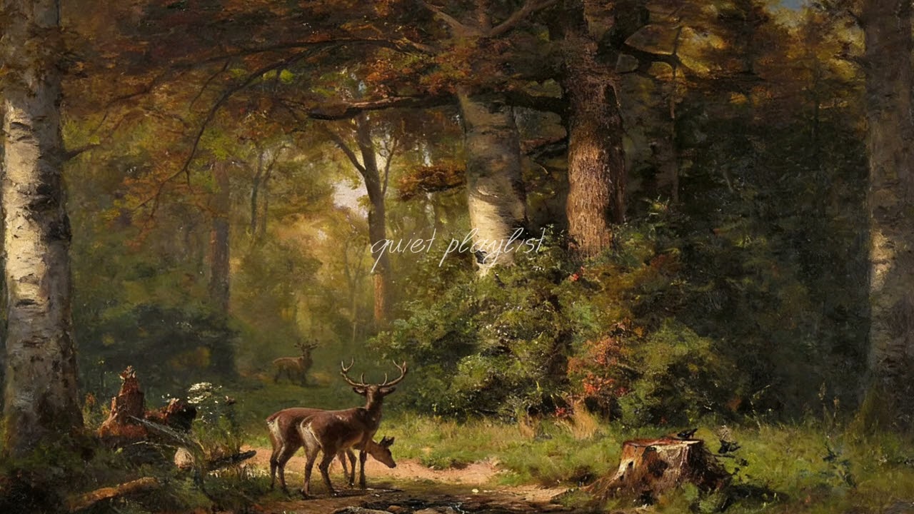 Forest Piano for Deep Focus｜1 Hours of Cottagecore Study Music｜寧靜閱讀背景音