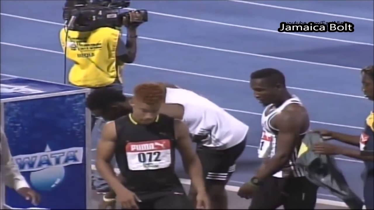 Yohan Blake Wins Men's 100m Heat 2   Jamaican Olympic Trials 2016
