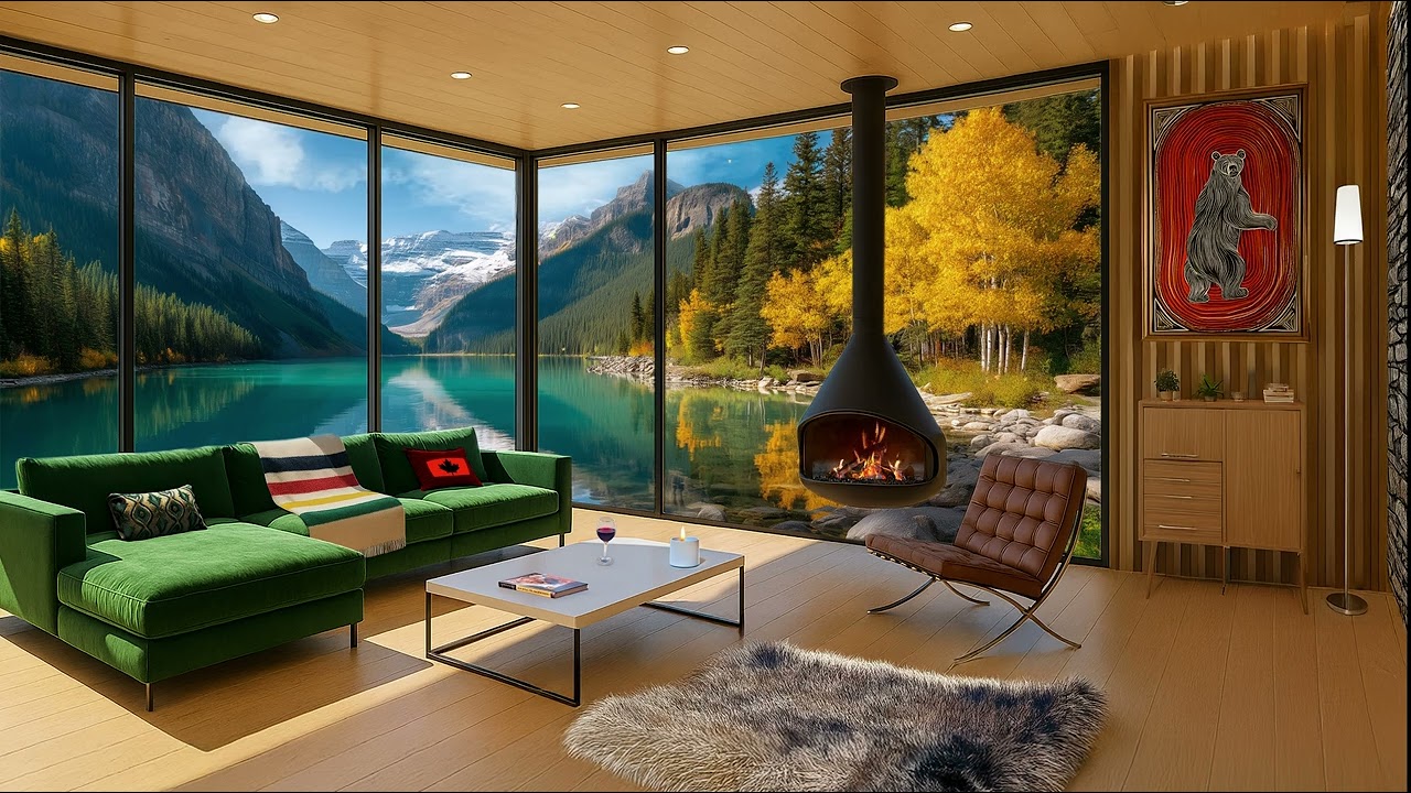 🏔️ Turquoise Reverie | A Lake Louise Autumn Moodscape