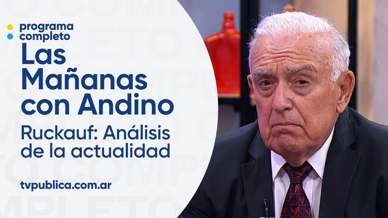 Análisis de Ruckauf: Guerra en Medio Oriente y El 03, nuevo dueño de Jalisco - Mañanas con Andino