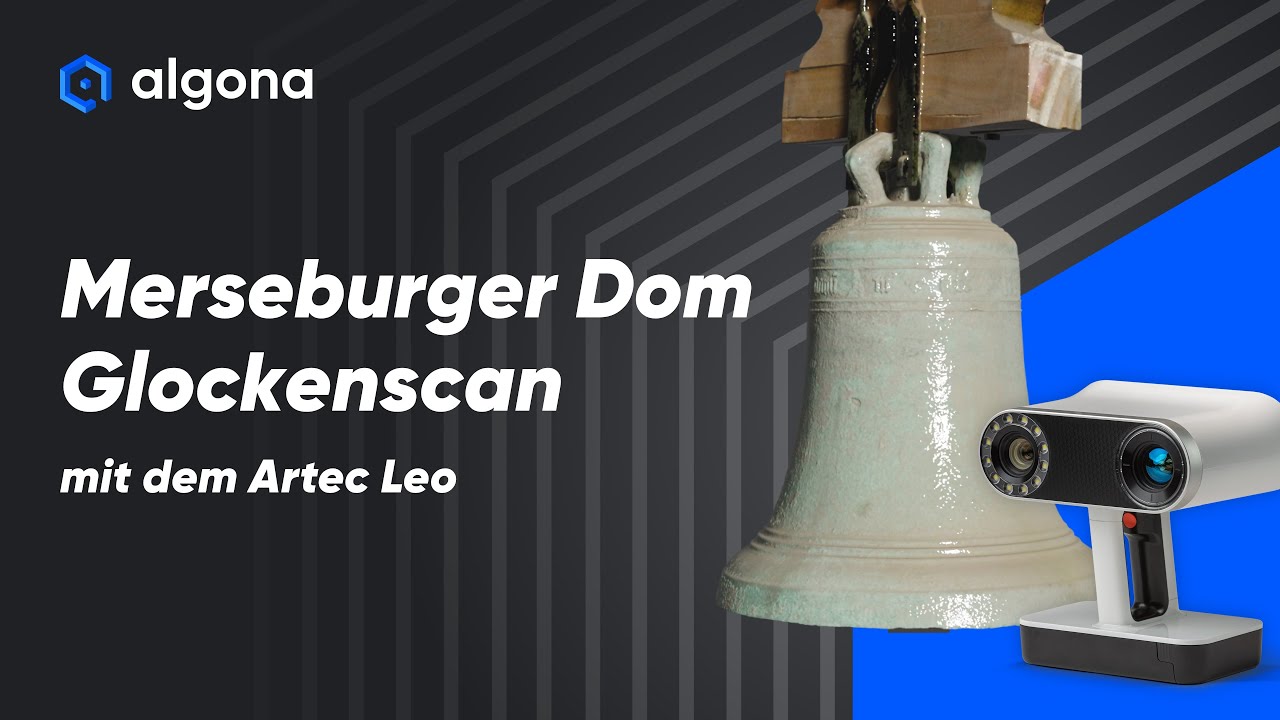 1000 Jahre Merseburger Dom | Glockenscan mit dem Artec Leo