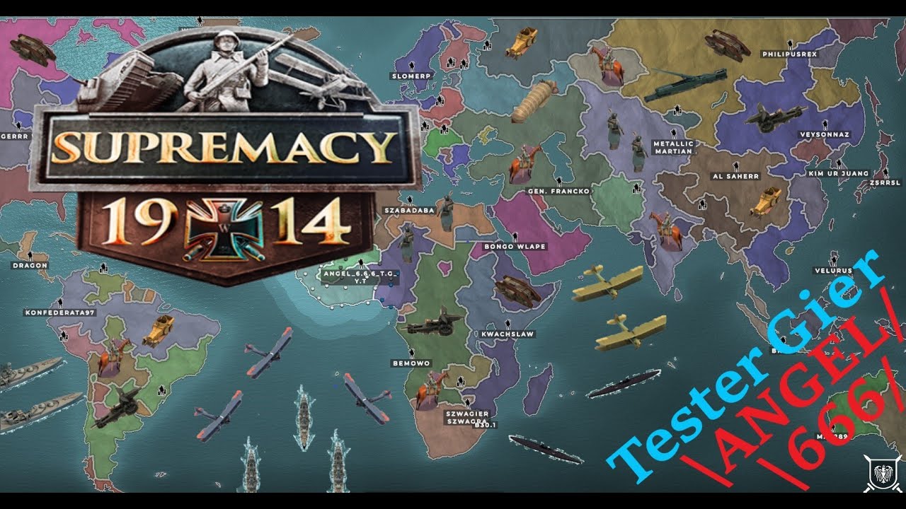 SUPERMACY 1914 - Darmowa Strategia (F2P) choć P2W jest możliwe