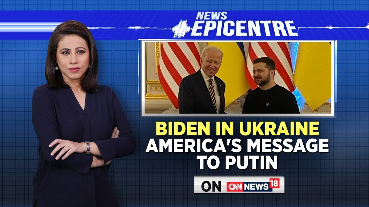Joe Biden Makes A Surprises Visit To Ukraine | US President In Ukraine | Ukraine News | News18