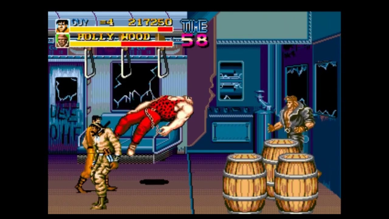 Final Fight MD - 1CC GUY Longplay (Mega Drive/Genesis)