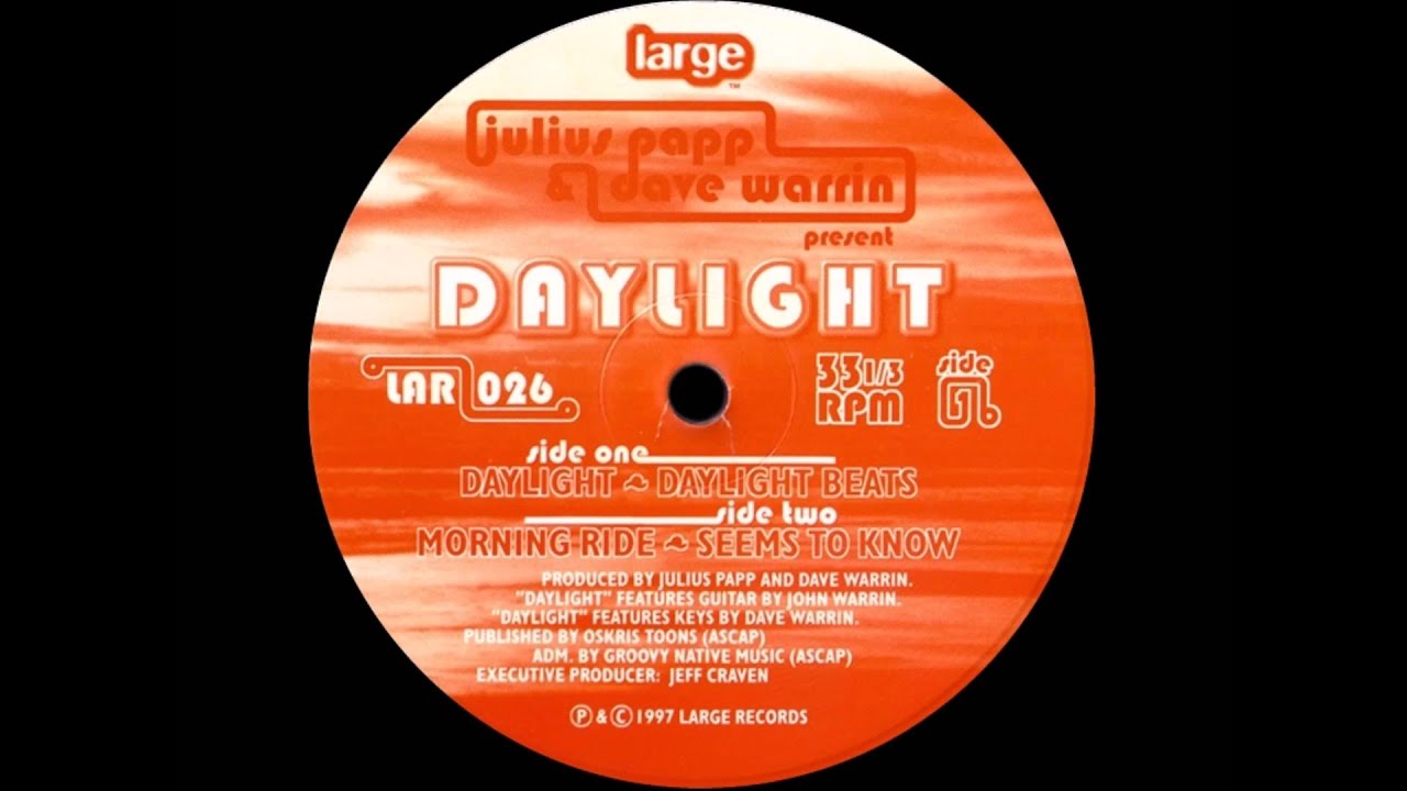 Julius Papp & Dave Warrin - Daylight Beats