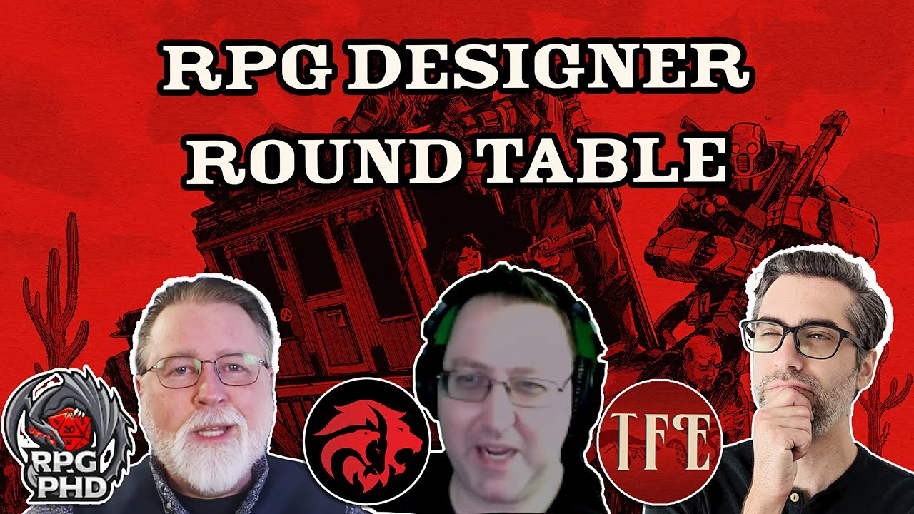 RPG Design Philosophy Roundtable!