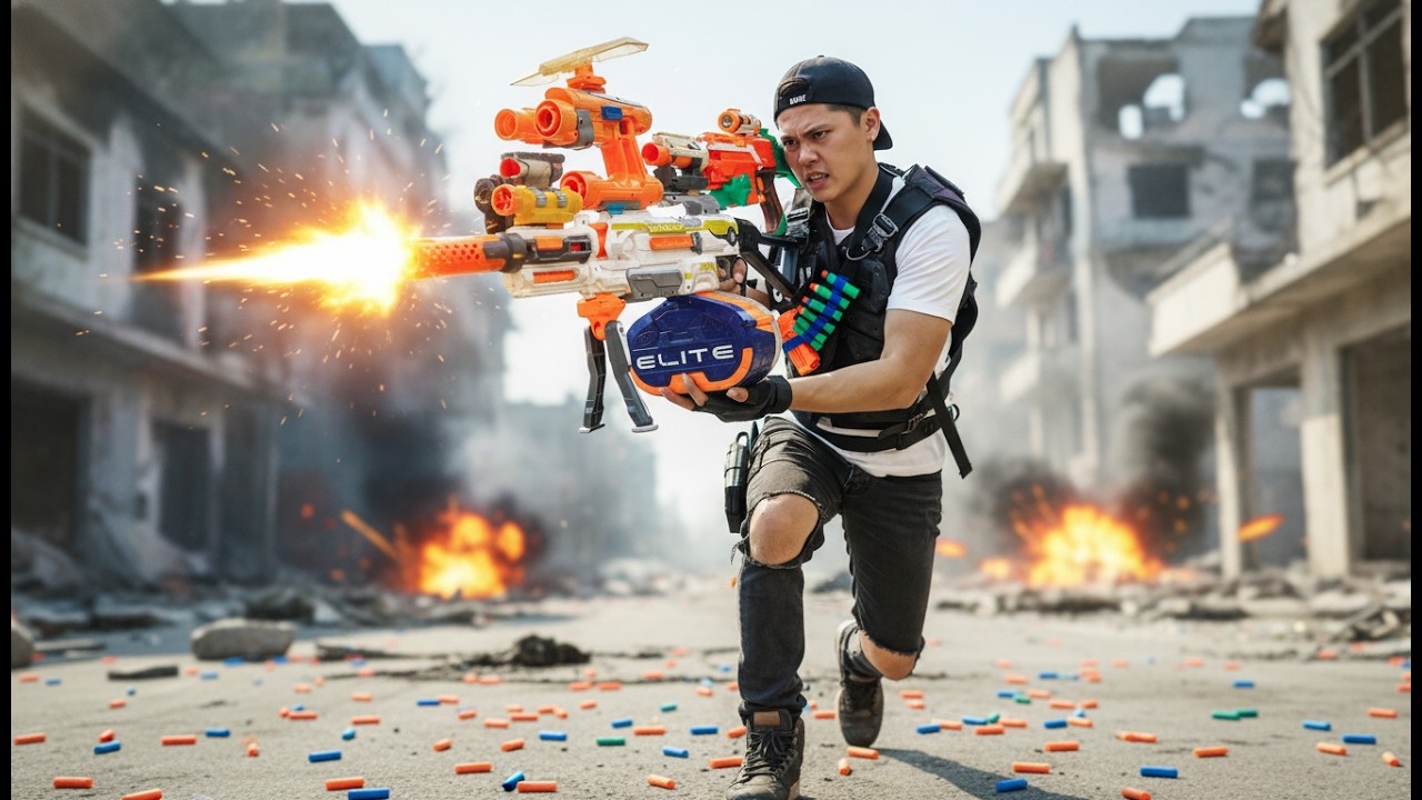 Nerf Gun War : SEAL X Intercepts Viper Collective Crime Ring With Precision Nerf Guns Assault