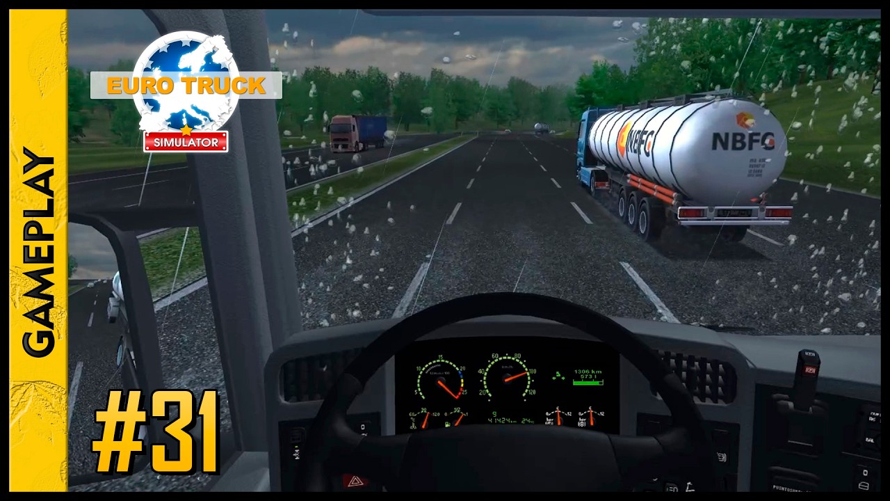 EURO TRUCK Simulator (Newcastle - ENG x Rome - ITA)(Gameplay) #31