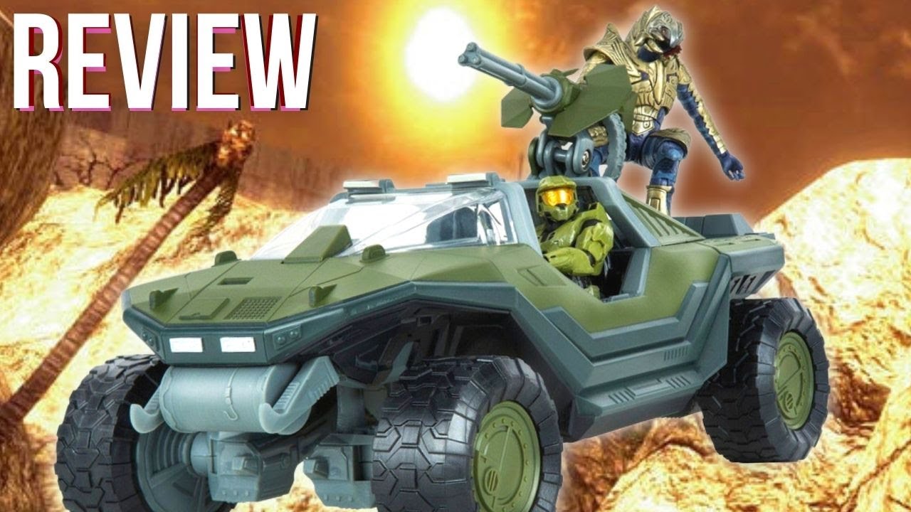 FINISH THE FIGHT - Halo 3 Warthog Run! Jazwares Review